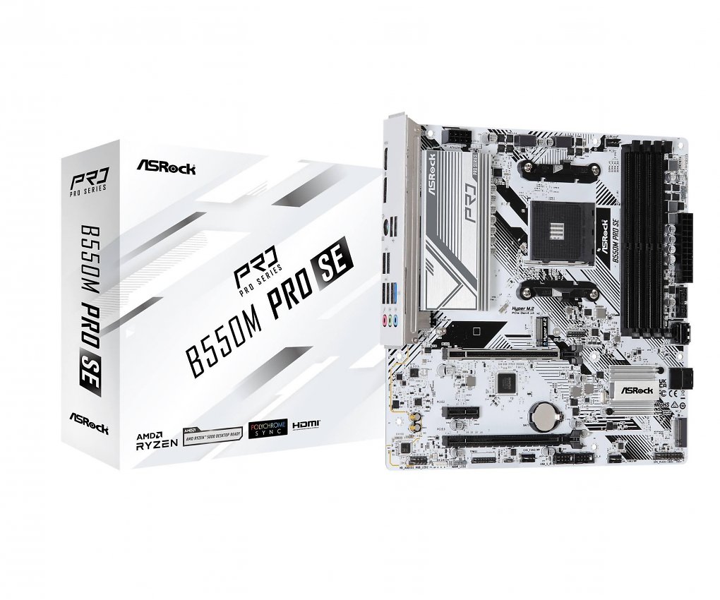 ASRock B550M PRO SE besitzt 8 virtuelle (6+2) und 5 echte Phasen (3+2)
