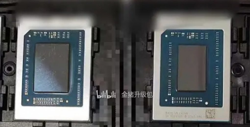 AMD Phoenix (links) und Phoenix 2 (rechts) im direkten Vergleich