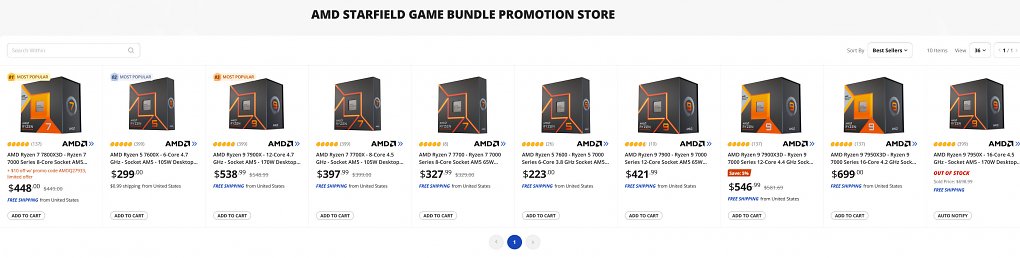 AMD und Bethesda subventionieren Zen-4-CPUs und Starfield mit Promotion-Bundles