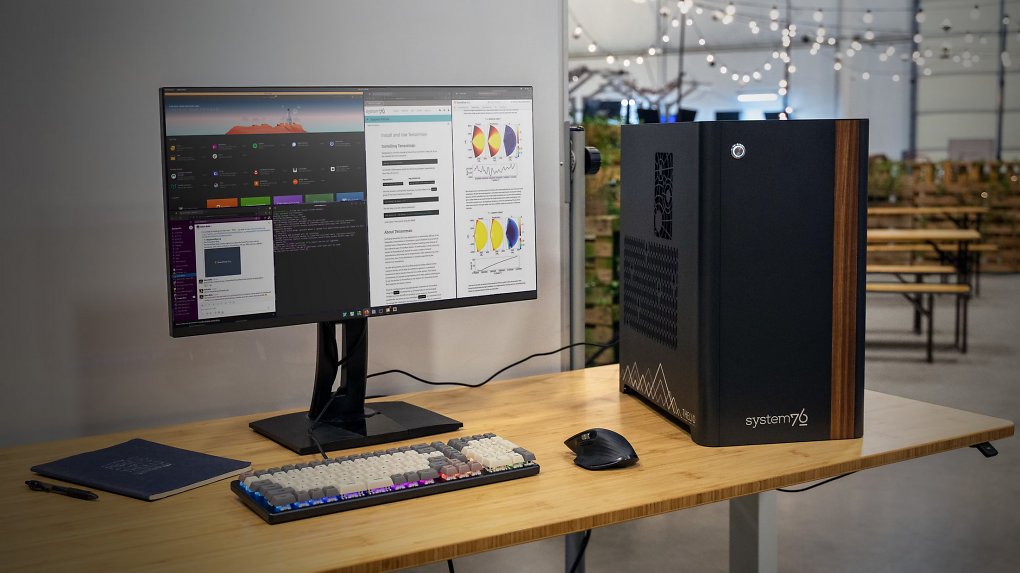 System76 Thelio Mega Workstation in einem Nebula36