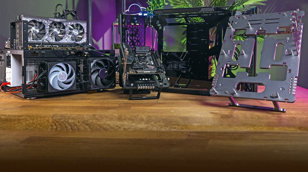 [PLUS] Offene Gehäuse: vier Open-Benchtables im Vergleichstest