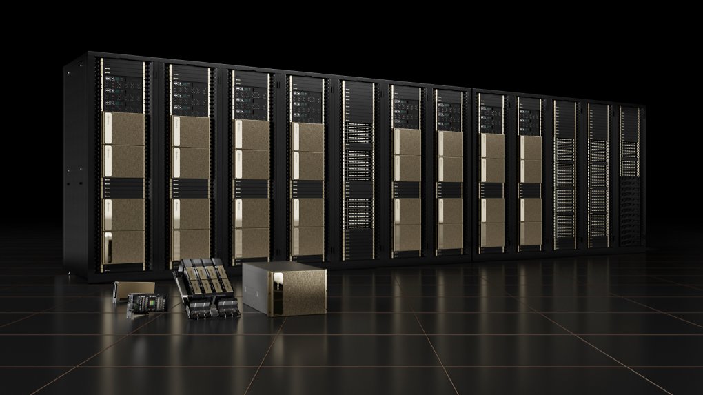 Nvidia DGX mit bis zu 2.500 GH200 ('Grace Hopper') Superchips