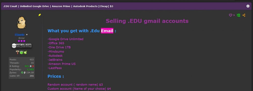 DarkBart setzt Google for Education voraus, welches direkt mit angeboten wird
