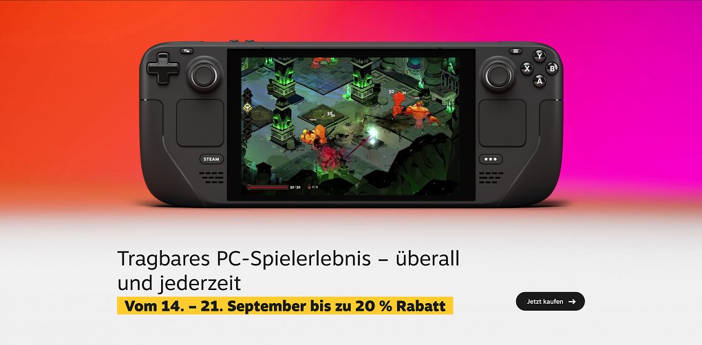 Die Rabatte gelten bis einschließlich 21. September 2023