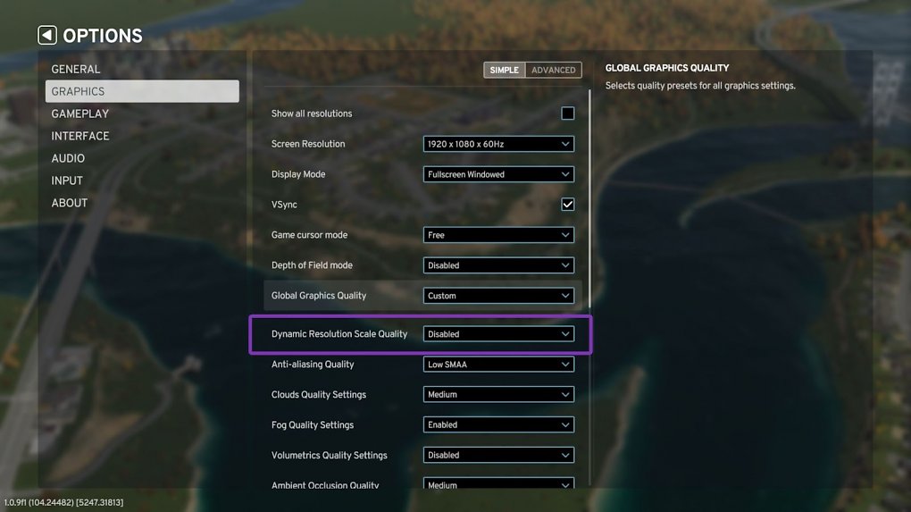 Spieler sollten ausprobieren, ob die dynamische Auflösung Vorteile für ihr Setup bietet