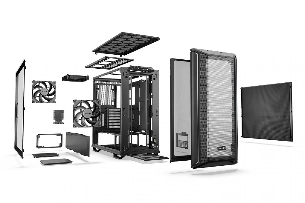 Alle Dark-Base-701-Bauteile in der Übersicht.