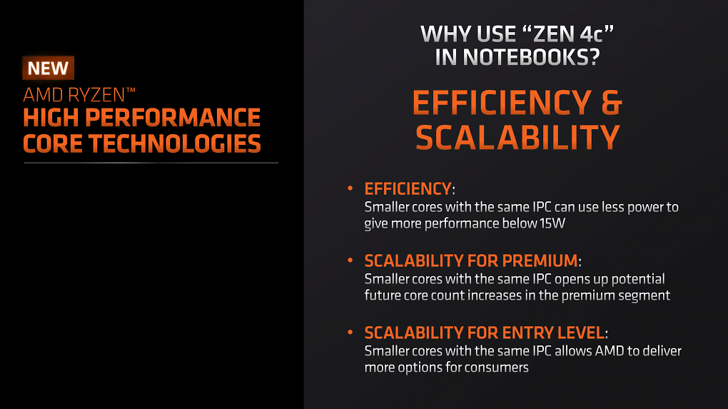 AMD bringt Zen 4c jetzt erstmals auch ins Notebook