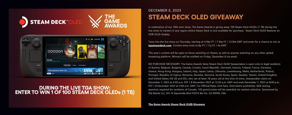 Steam Deck OLED