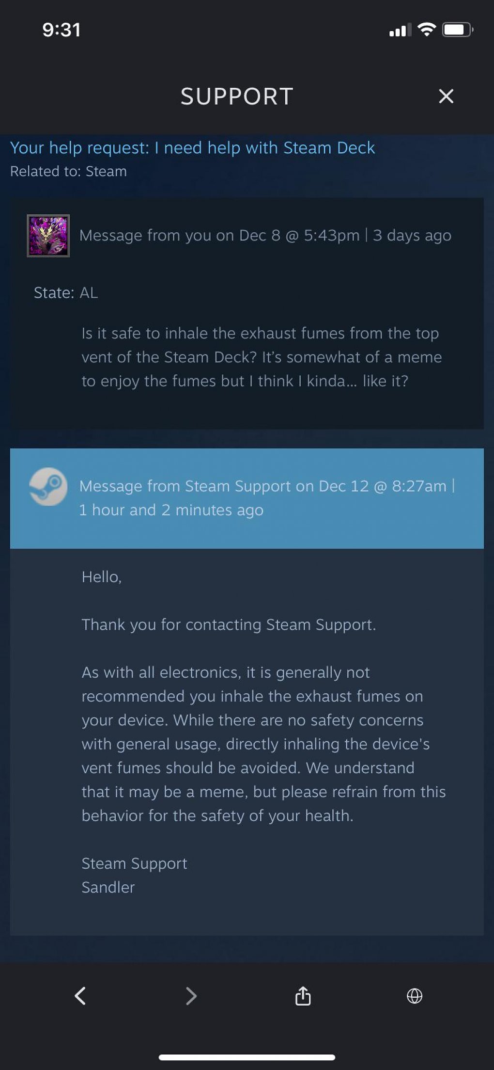 Support