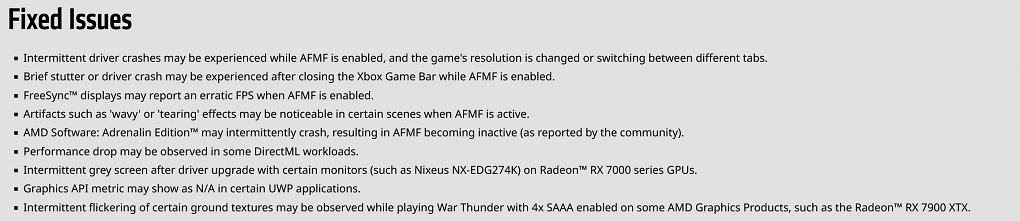 Release Notes