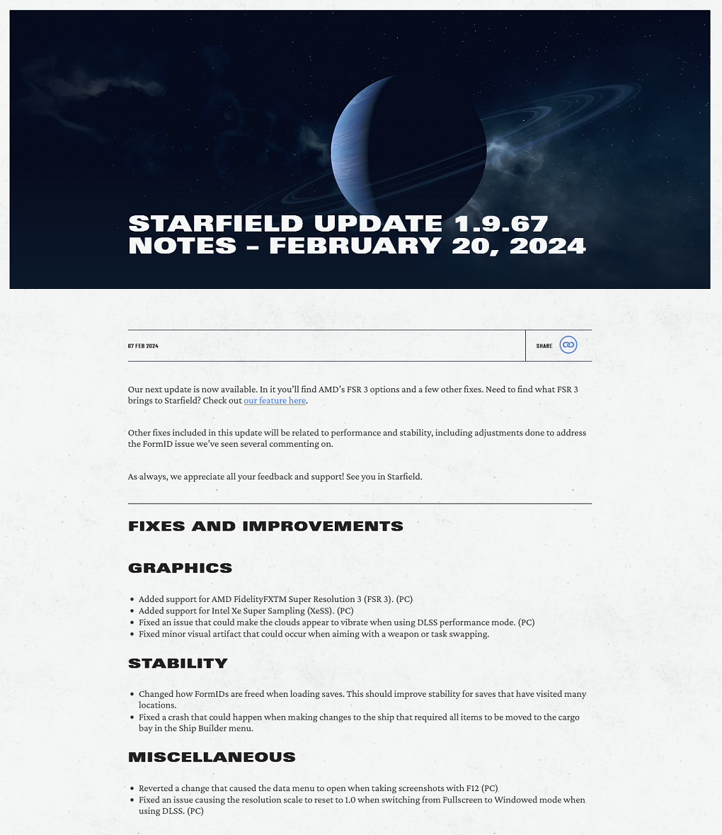 Release Notes
