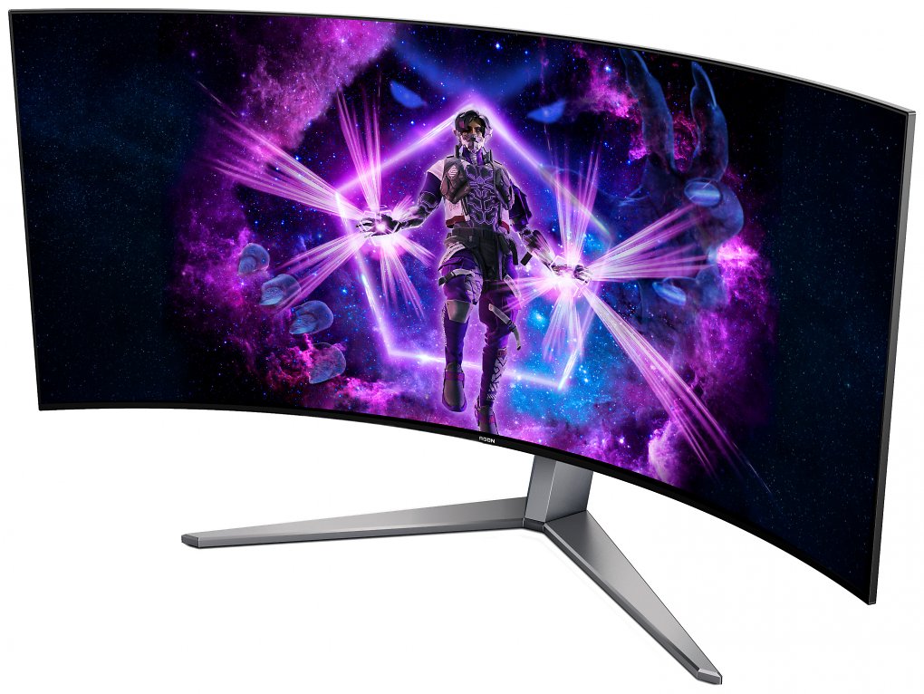 Die Vorderseite des AOC Agon Pro AG456UCZD.