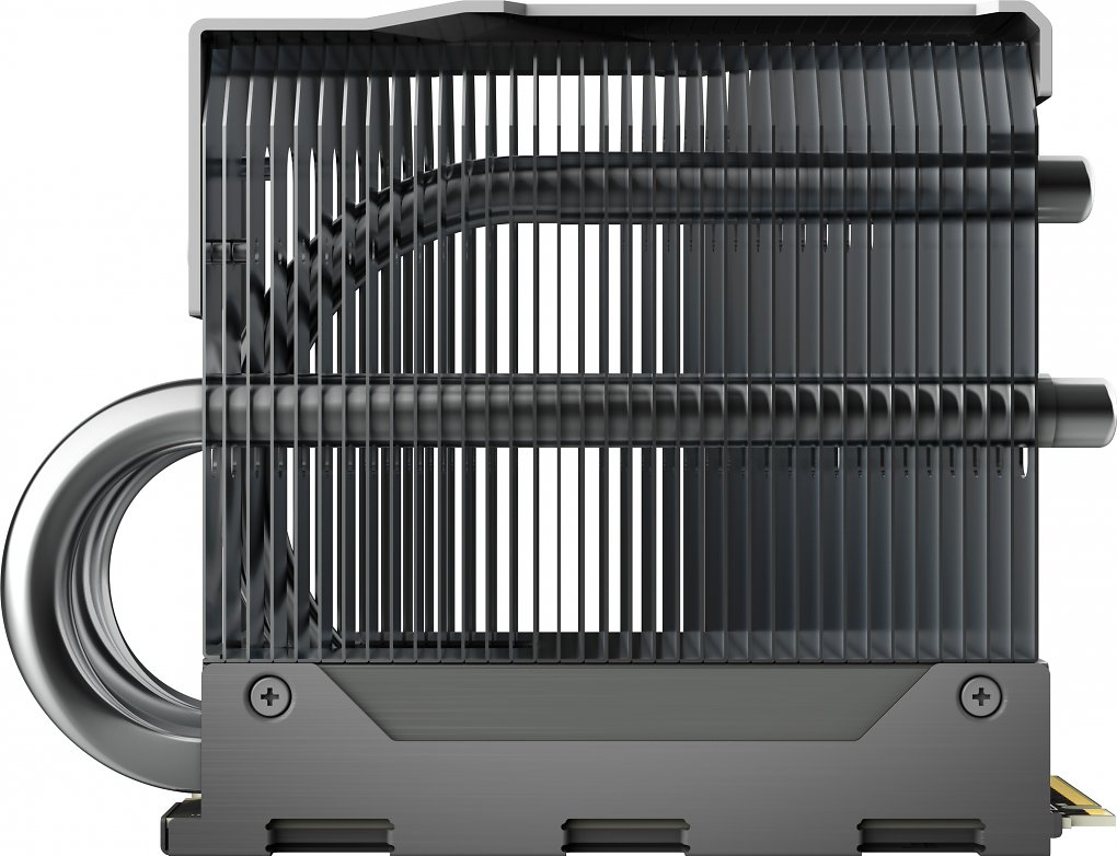 Seitenansicht der MSI Spatium M580 Frozr.