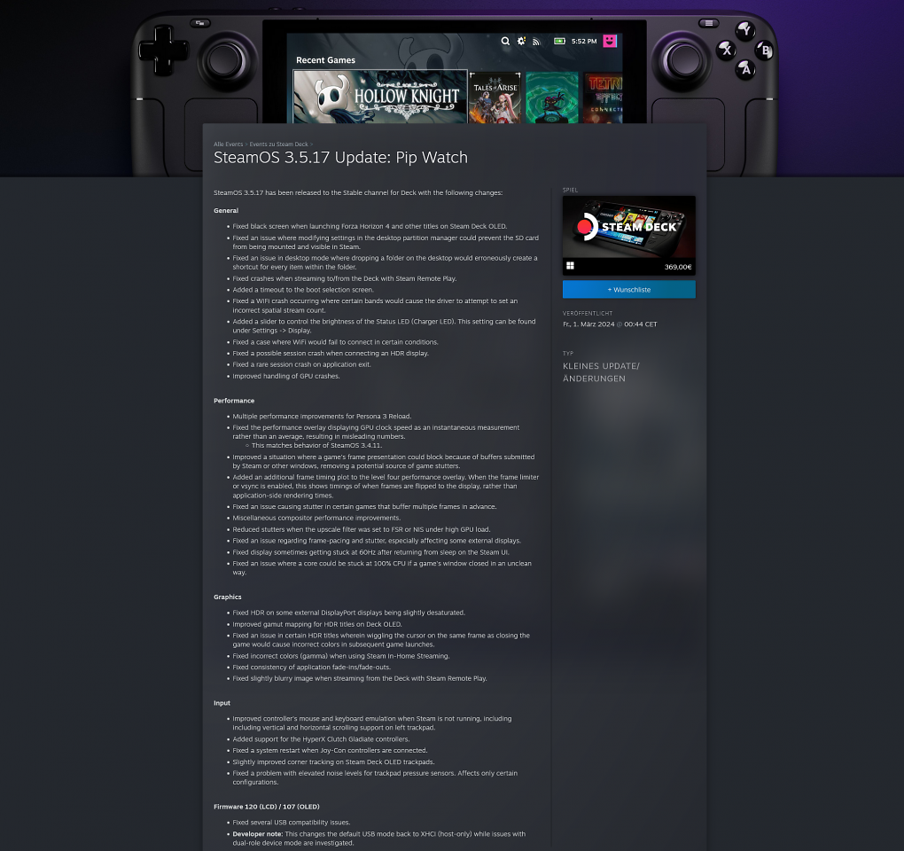SteamOS 3.5.17