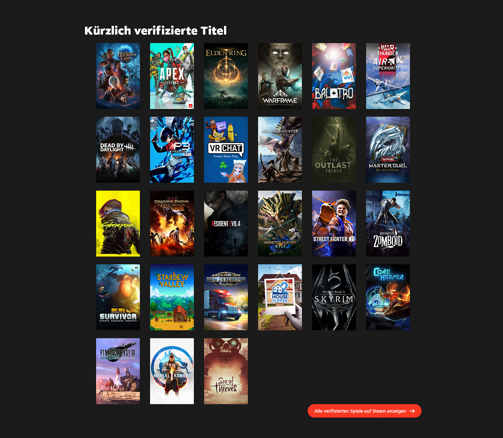 Steam Deck Verified