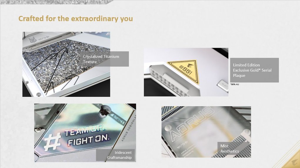 Das Gigabyte Z790 Xtreme X ICE soll durch seine extravagante Optik hervorstechen.