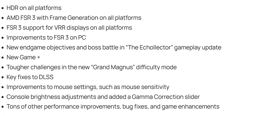 Release Notes