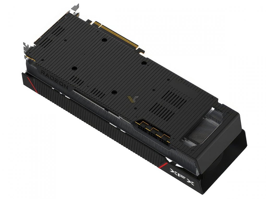 Die Backplate besteht komplett aus Aluminium.