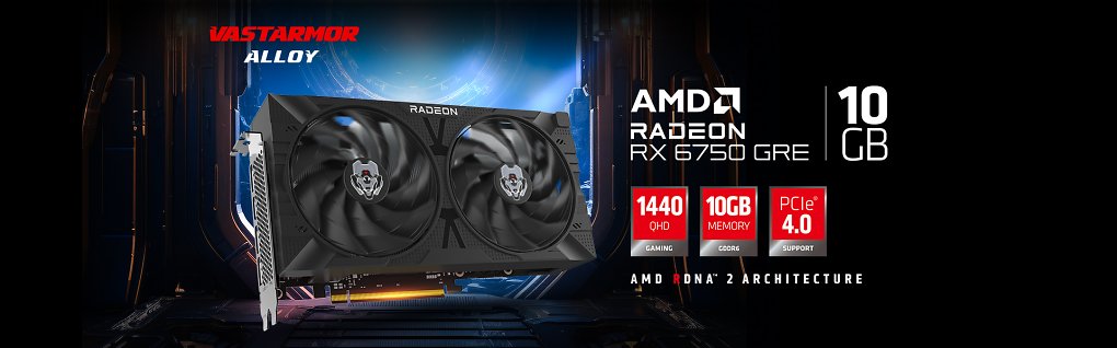 Vastarmor Radeon RX 6750 GRE Alloy