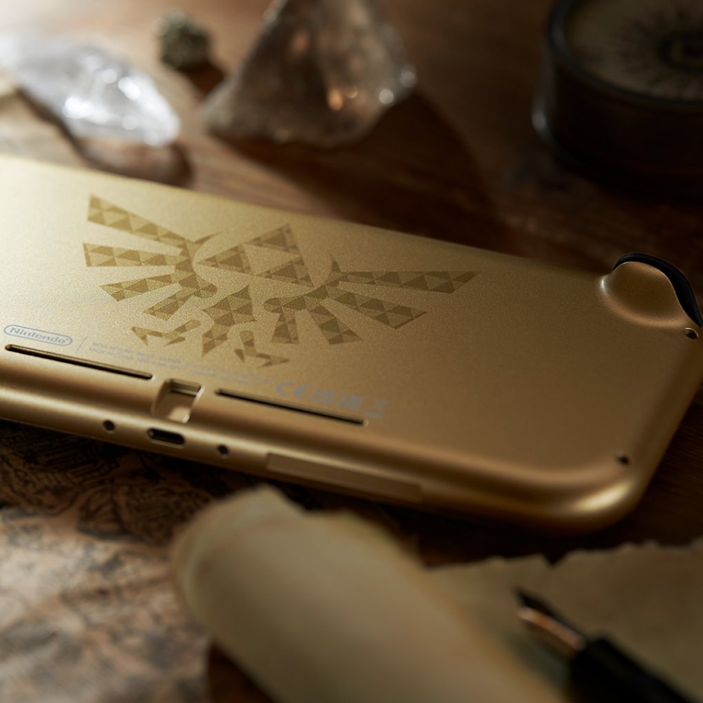 Die Nintendo Switch Lite im Zelda-Look wird am 26. September 2024 auf den Markt kommen.
