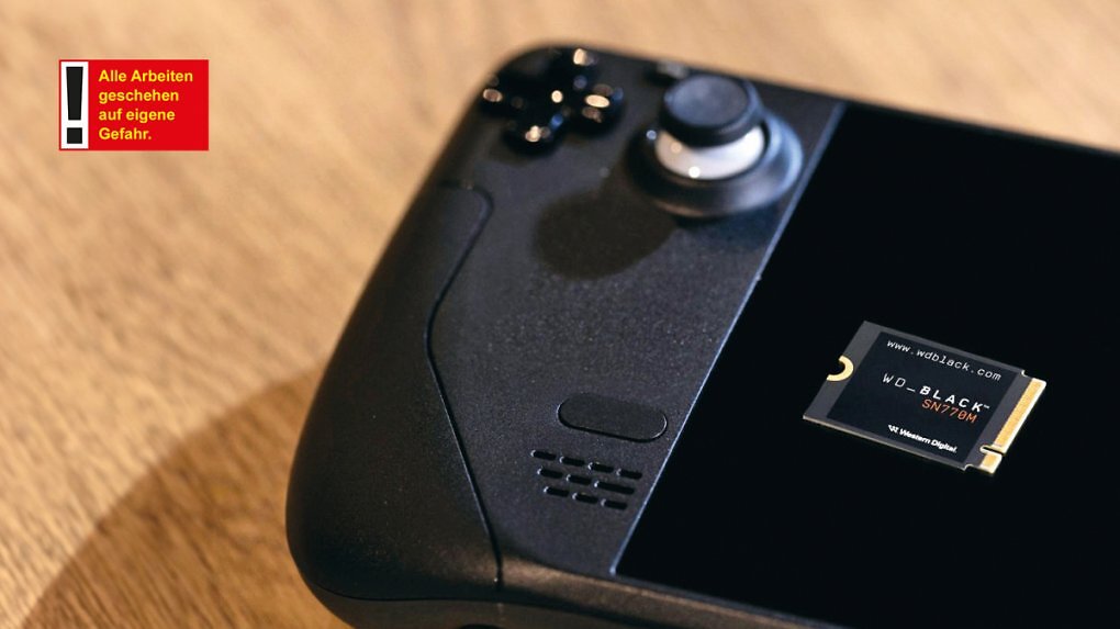 [PLUS] SSD-Upgrade beim Steam Deck: Schritt für Schritt-Anleitung