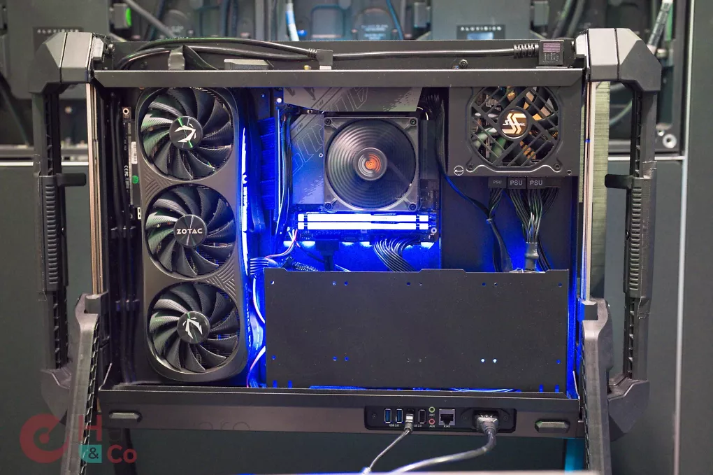 In dem Gaming-All-in-One kommt offenbar normale Desktop-Hardware zum Einsatz.