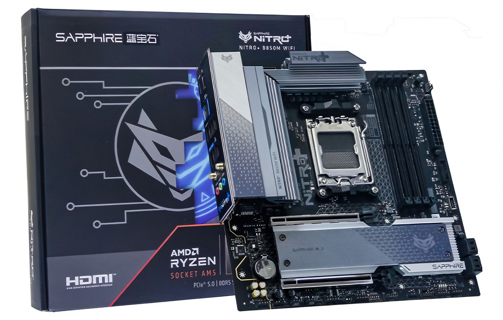 Sapphire Nitro+ B850M WIFI (1)