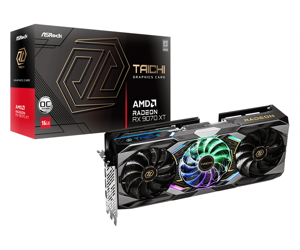 Asrock Radeon RX 9070 XT Taichi