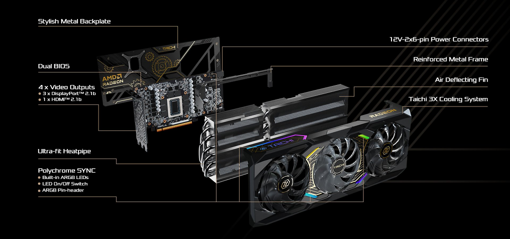 Asrock Radeon RX 9070 XT Taichi