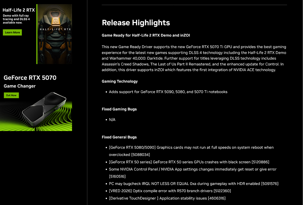 Release Notes