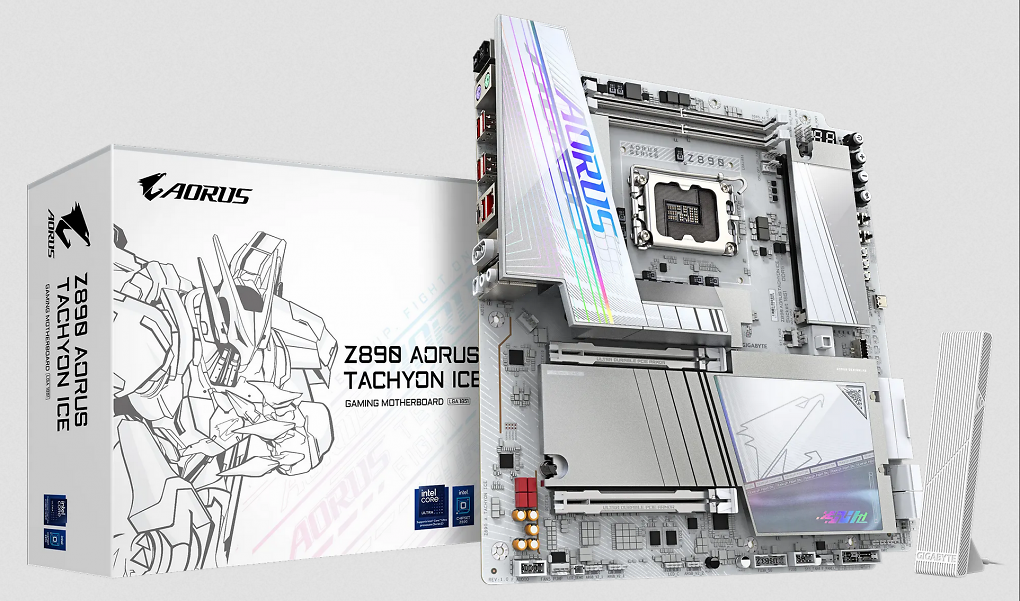 Gigabyte Z890 Aorus Tachyon Ice