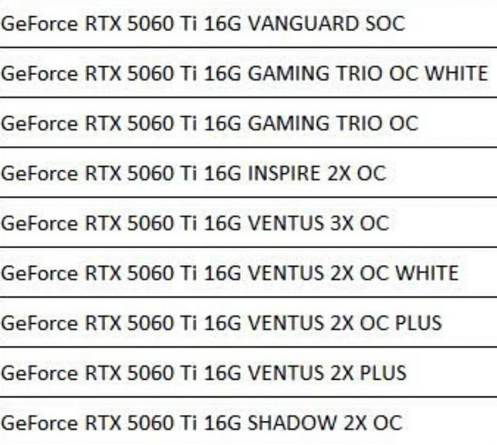 5060 Ti