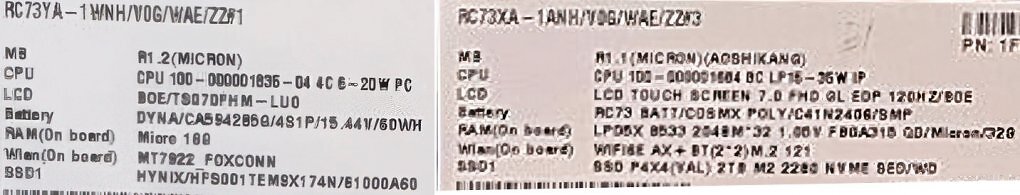 Specs