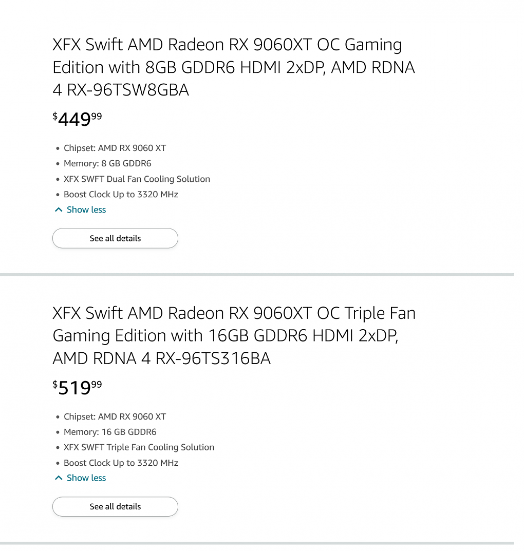 Radeon RX 9060 XT