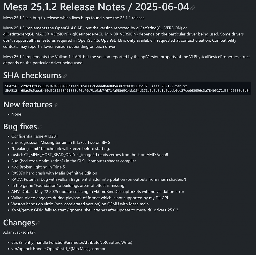 Release Notes