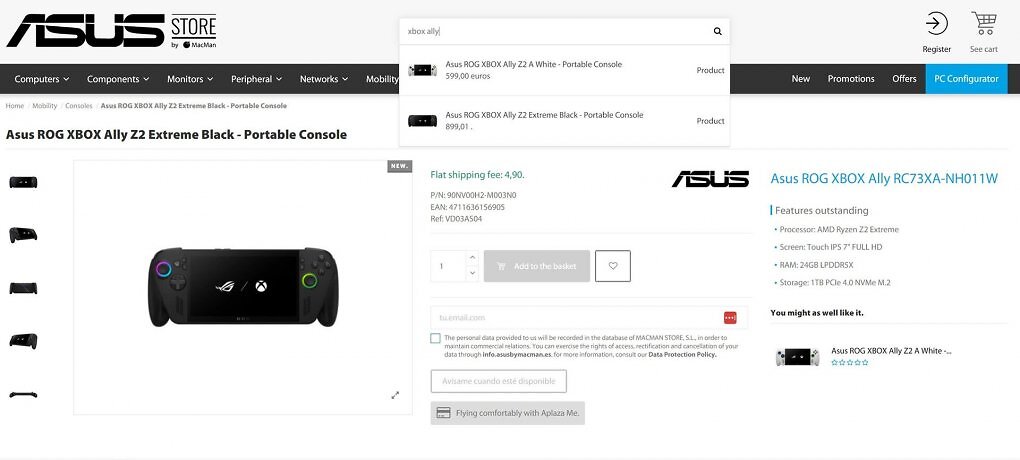 Asus ROG Xbox Ally X