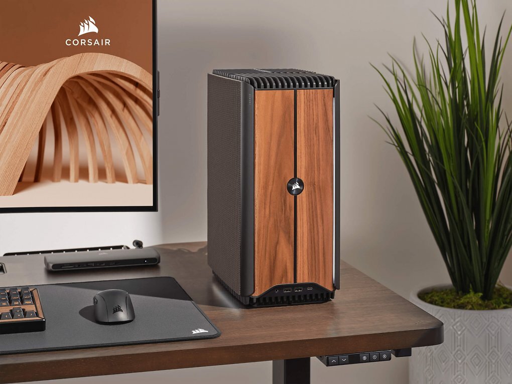 Corsair One a600 Wood Dark
