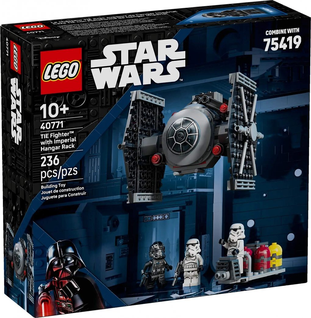 Gratisbeigabe für Lego Insider: Tie-Fighter mit Hangar-Gestell