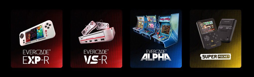 Evercade Blaze Entertainment Handheld Konsole Bartop Arcade