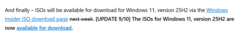 Windows 11 25H2