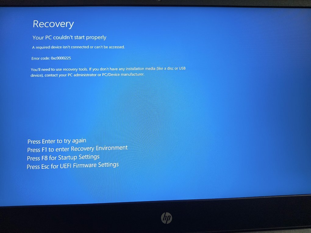 Nach der Aktivierung verweigert Windows den Start, weil alte, unsignierte Bootmodule aus der Legacy-Ära blockiert werden.