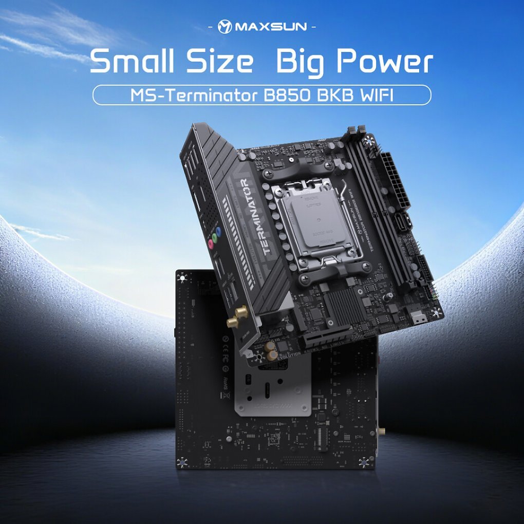 Maxsun Terminator B50 BKB WIFI