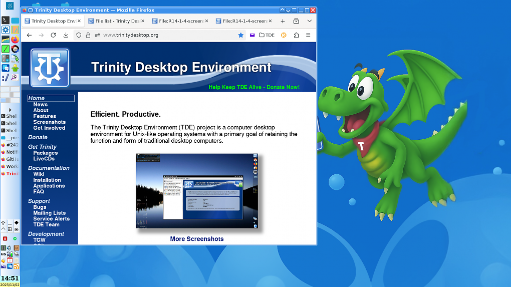 Trinity Desktop Environment R14.1.5