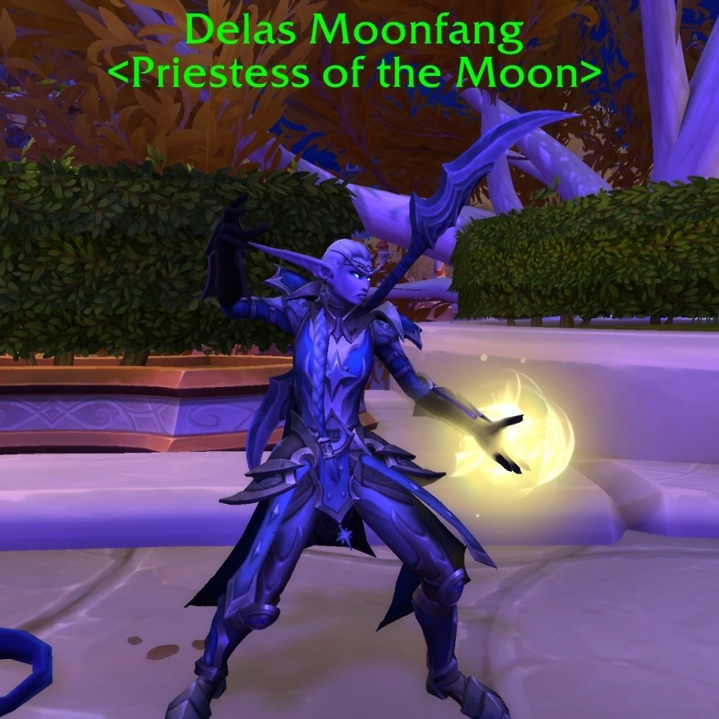 <strong>Delas Mondfang </strong>bei der Verteidigung des Sonnebrunnens in MIdnight.