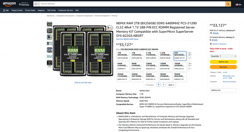 2 TB DDR5-6400
