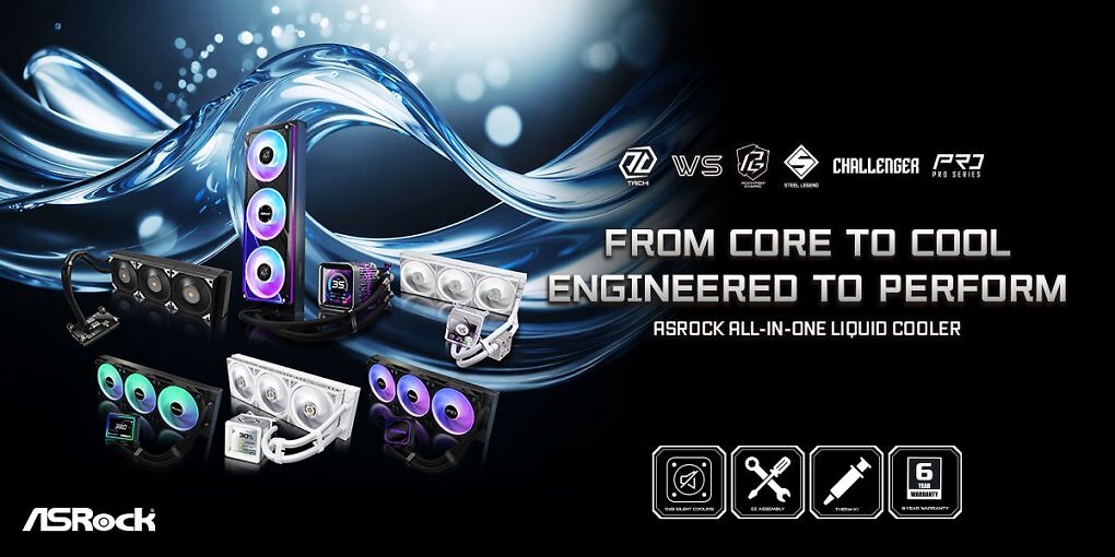 Asrock mit voller Kapelle zur CES 2026: AiO-Debüt, neue Mainboard-Serie und mehr warten (1)