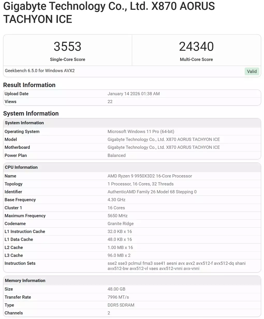 Ryzen 9 9950X3D2