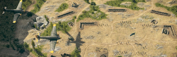 Spielszenen aus Sudden Strike 5.