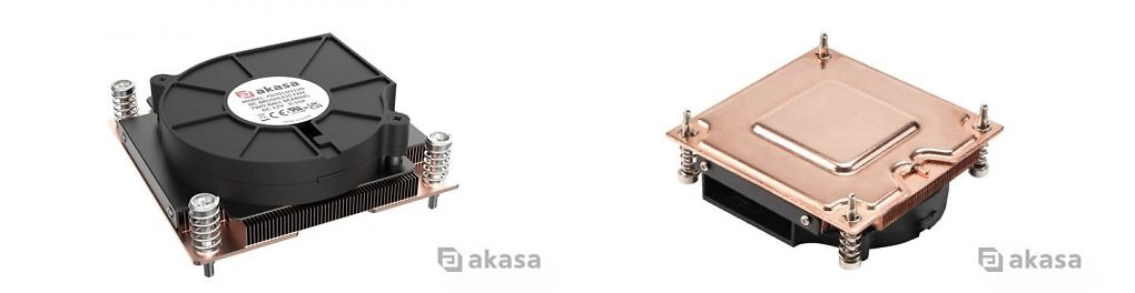 Akasa LGA-1700/1851 Kühler für 1U-Low-Profile-Systeme
