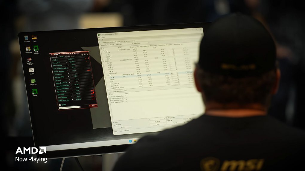 AMD Graphics Manager: Das Overclocking-Tool ist öffentlich nicht verfügbar.